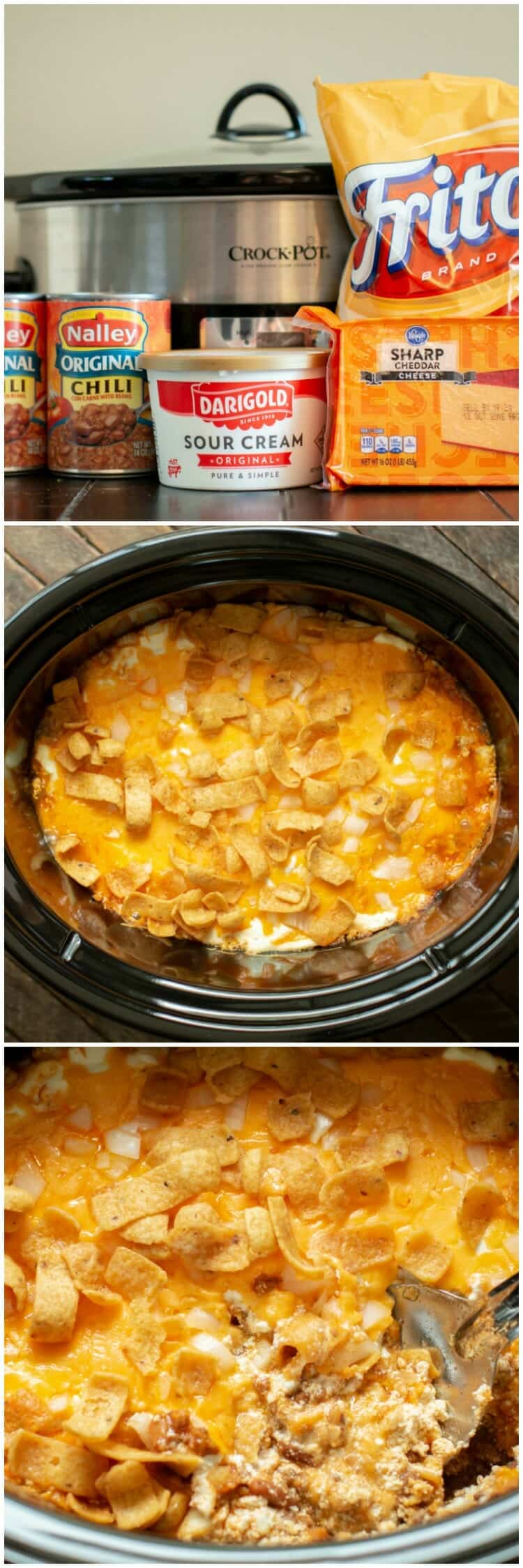 Slow Cooker Chili Cheese Casserole The Magical Slow Cooker