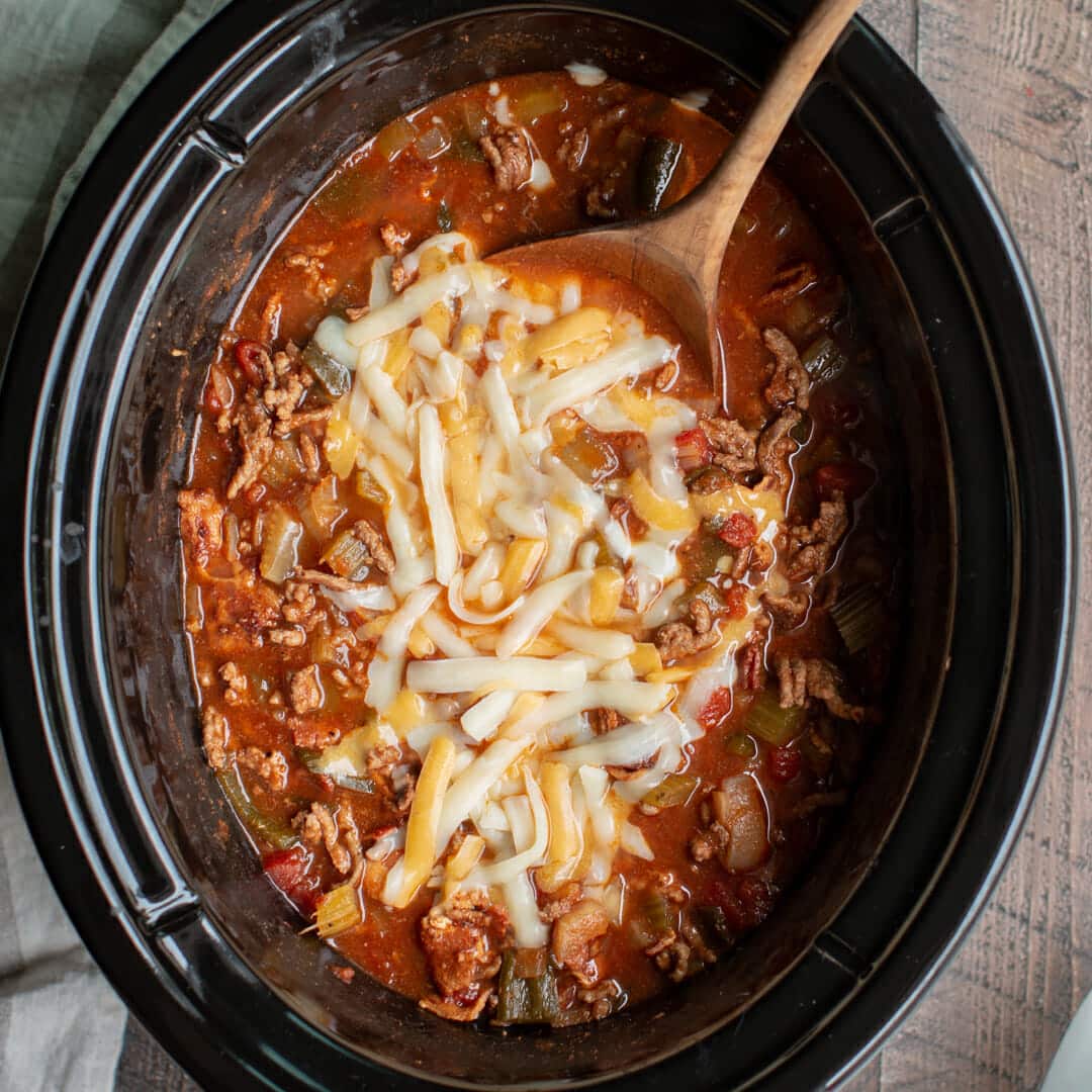 Slow Cooker Low Carb Bacon and Beef Chili The Magical Slow Cooker