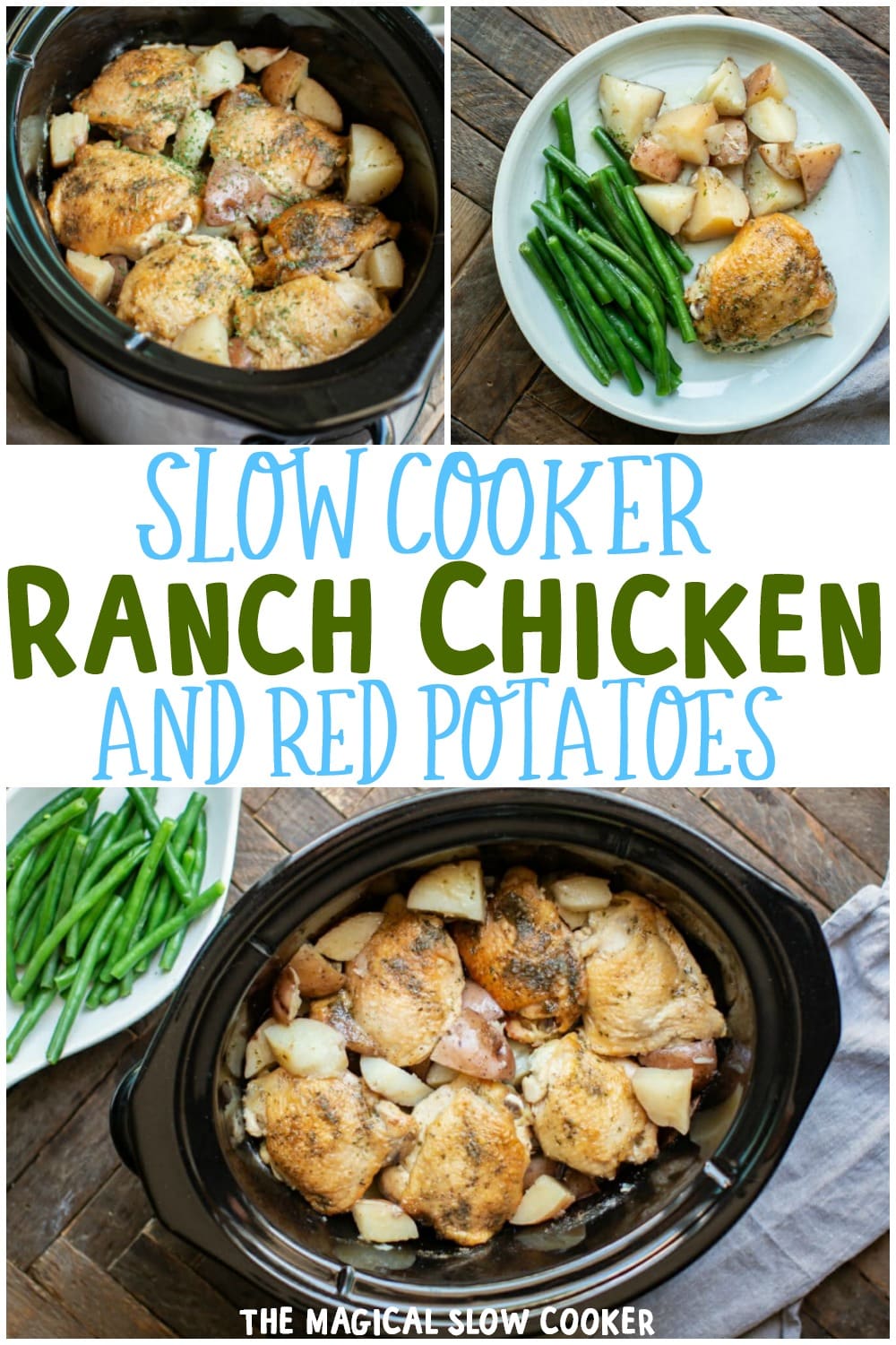 Slow Cooker Ranch Chicken and Red Potatoes The Magical Slow Cooker
