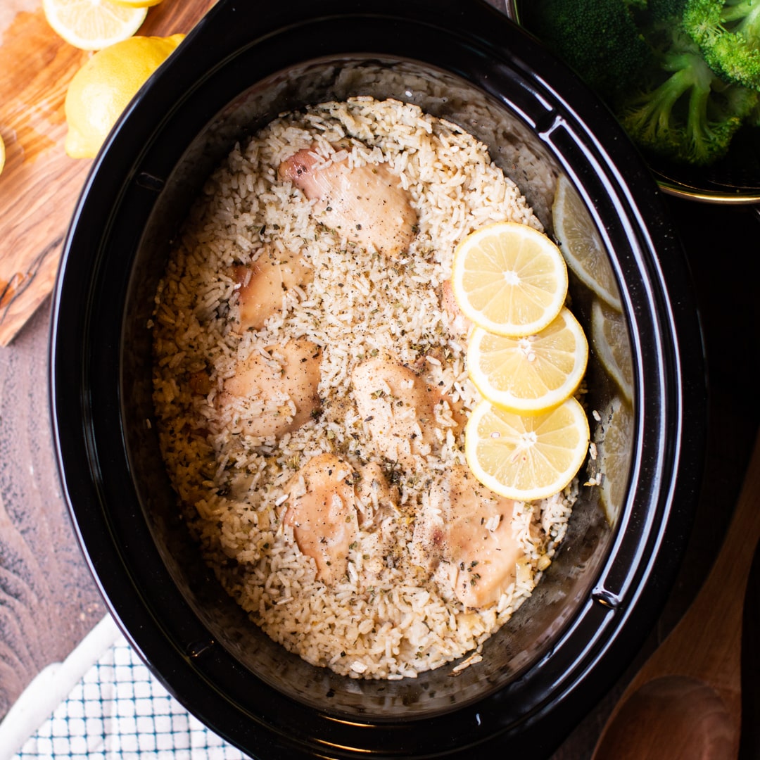 Slow Cooker Lemon Pepper Chicken With Rice The Magical Slow Cooker,Places To Have A Birthday Party For Adults Near Me