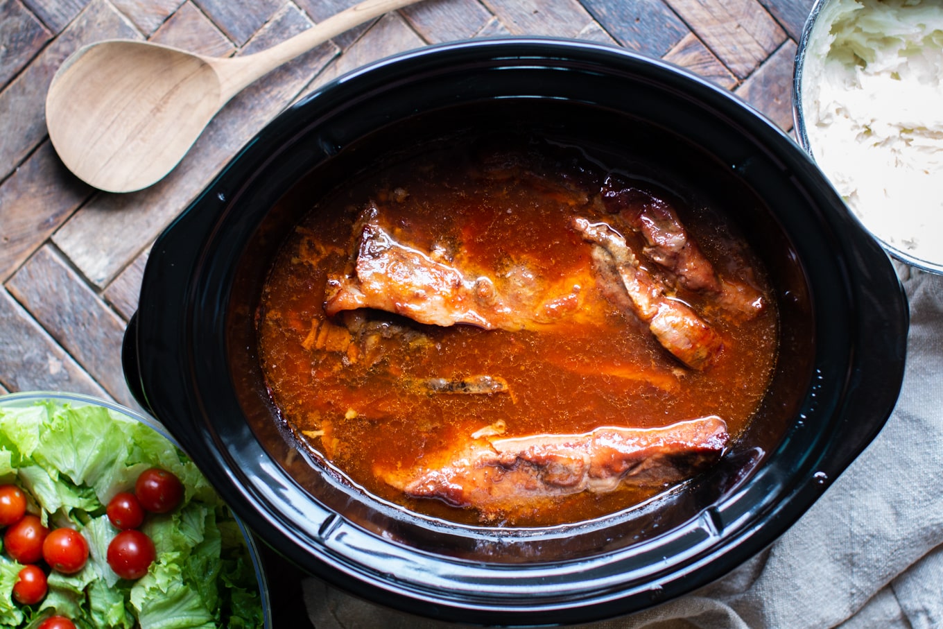 Slow Cooker Sweet and Sour Country Style Ribs The Magical Slow Cooker