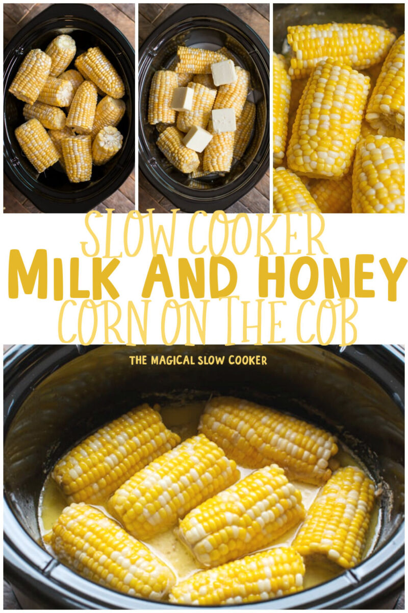 collage of corn images for pinterest