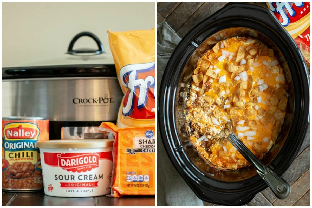 Slow Cooker Chili Cheese Casserole The Magical Slow Cooker