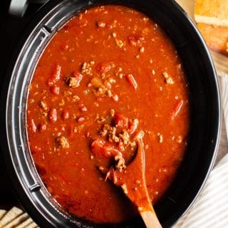 Slow Cooker V8 Chili The Magical Slow Cooker