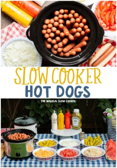 slow cooker hot dogs