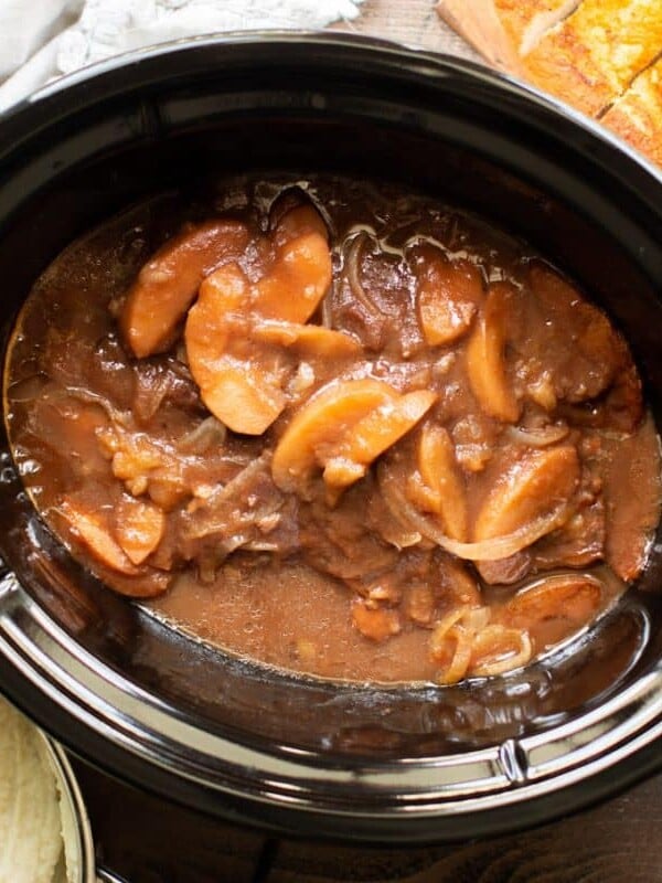 Slow Cooker Apple Butter Pork Chops The Magical Slow Cooker