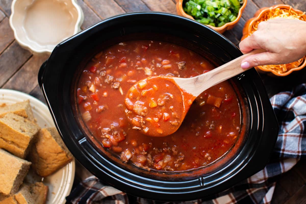 Slow Cooker Pumpkin Chili