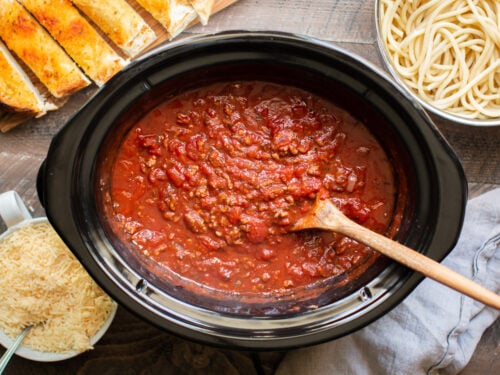 Slow Cooker Spaghetti Sauce The Magical Slow Cooker