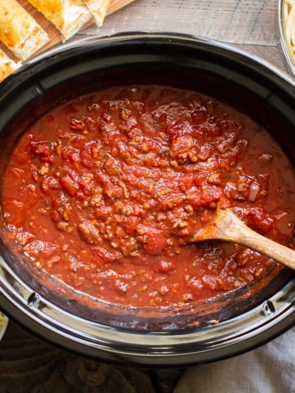 Slow Cooker Spaghetti Sauce - The Magical Slow Cooker