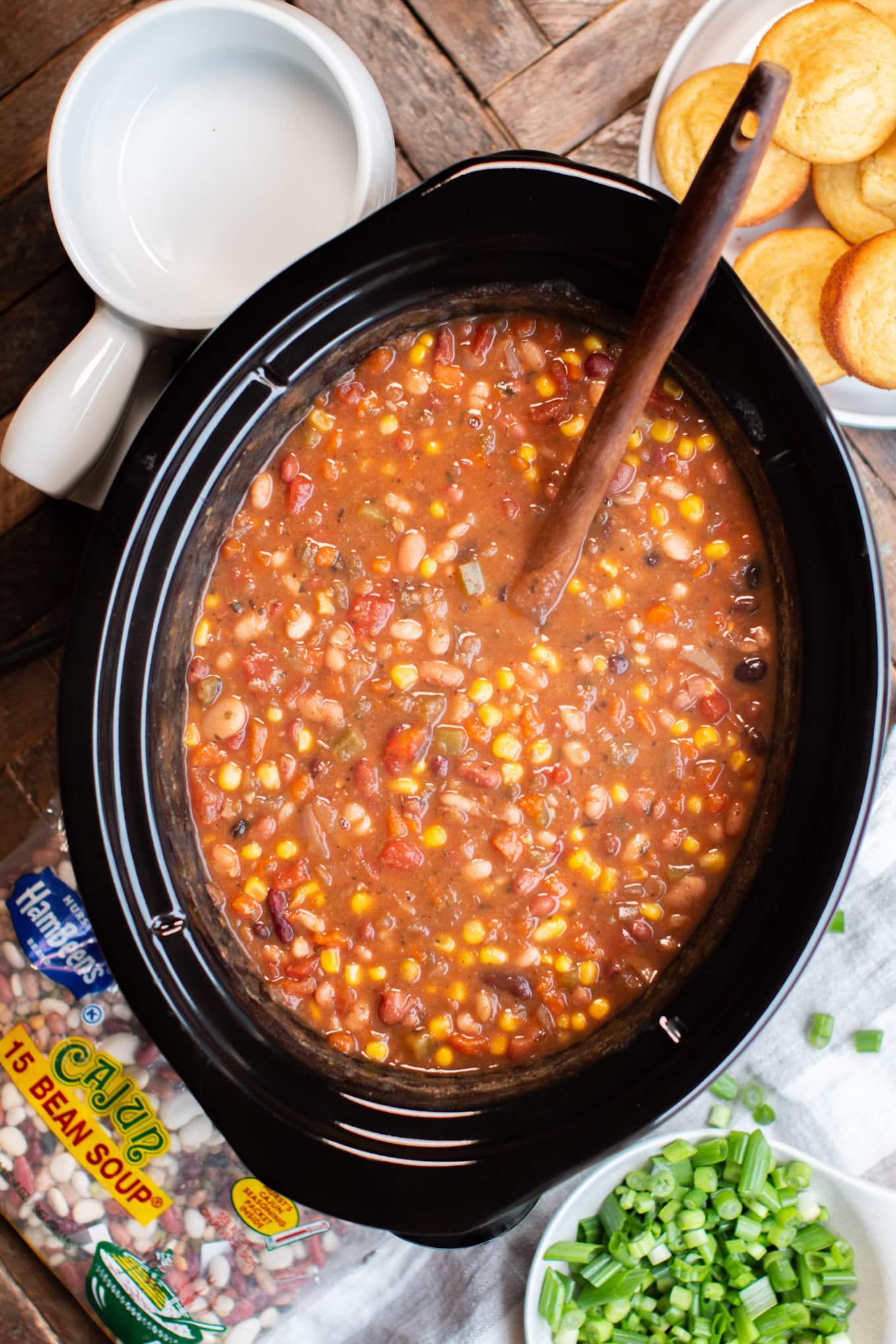 Cajun Vegetarian 15 Bean Soup