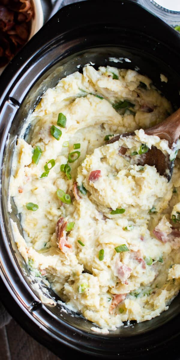 Slow Cooker Colcannon Potatoes