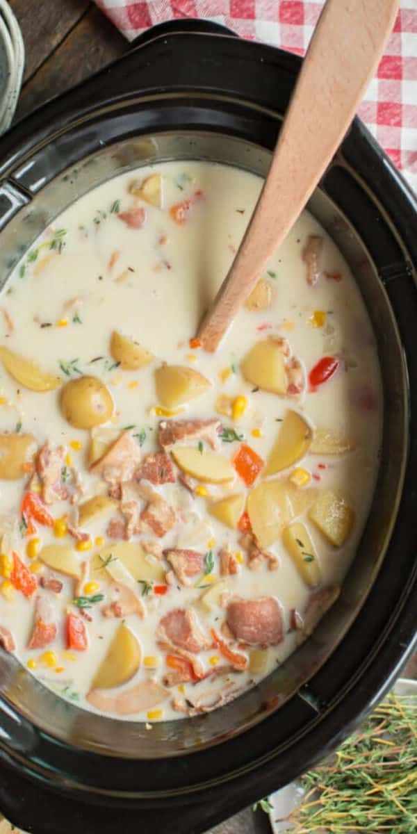 Slow Cooker Corn Chowder The Magical Slow Cooker