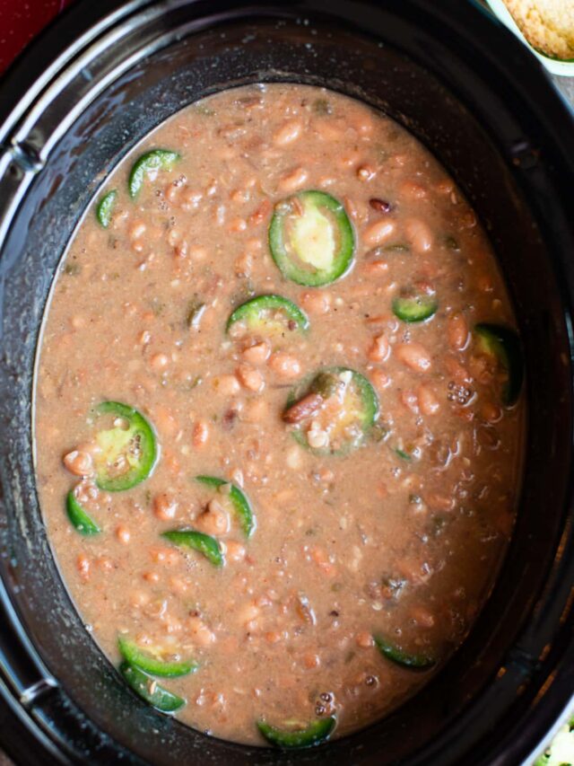 Slow Cooker Spicy Pinto Beans The Magical Slow Cooker