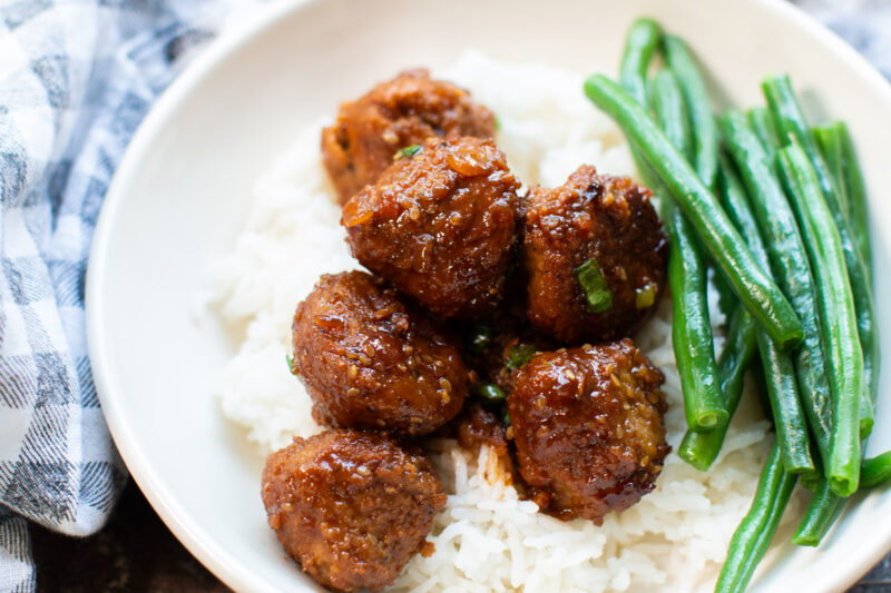 Slow Cooker Teriyaki Meatballs The Magical Slow Cooker