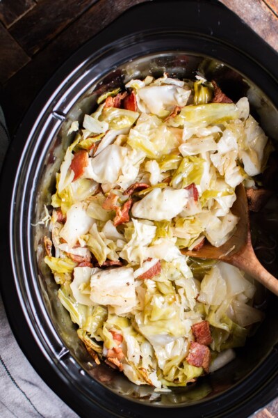 Slow Cooker Cabbage - The Magical Slow Cooker