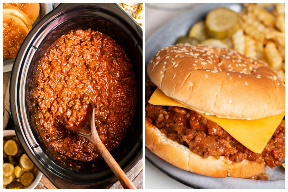 Sloppy joe slow cooker discount