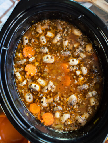 close up of witches brew stew