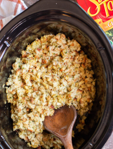 stove top stuffing done cooking in slow cooker