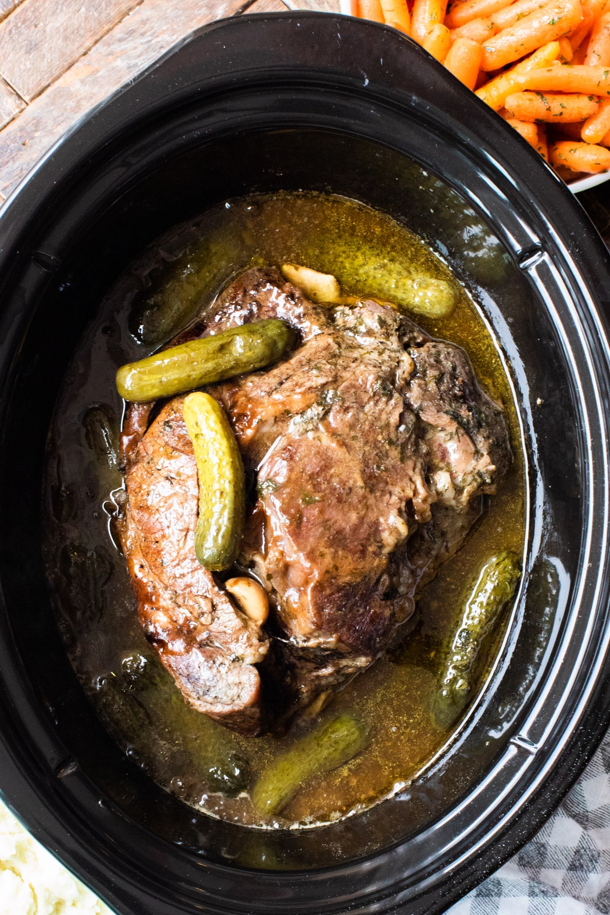 Slow Cooker Dill Pickle Pot Roast-image