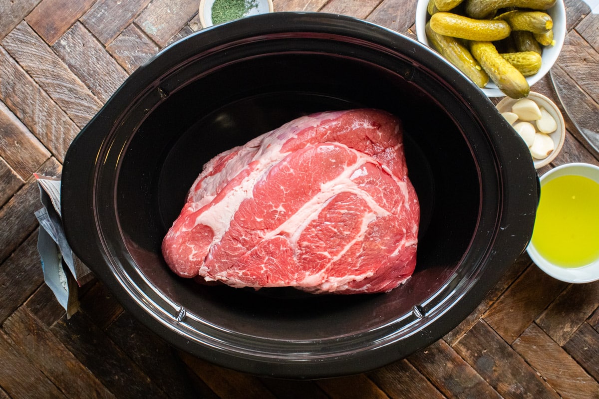 chuck roast in slow cooker