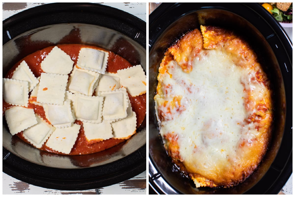 Best Slow Cooker Ravioli Lasagna The Magical Slow Cooker