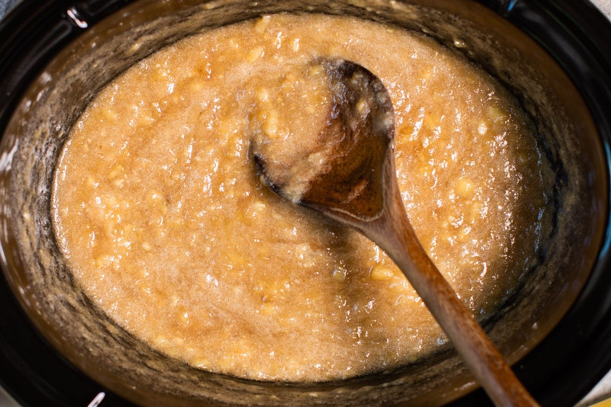 Slow Cooker Banana Jam
