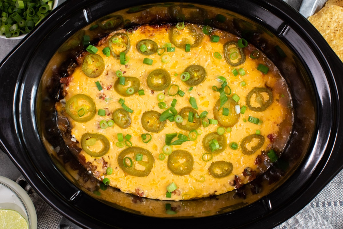 Slow Cooker 7-Layer Bean Dip-image