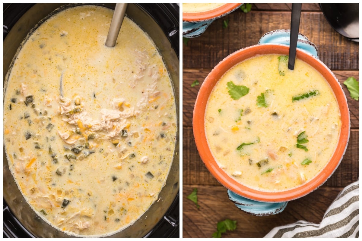 Slow Cooker Creamy Chicken Chile Relleno Soup The Magical Slow Cooker