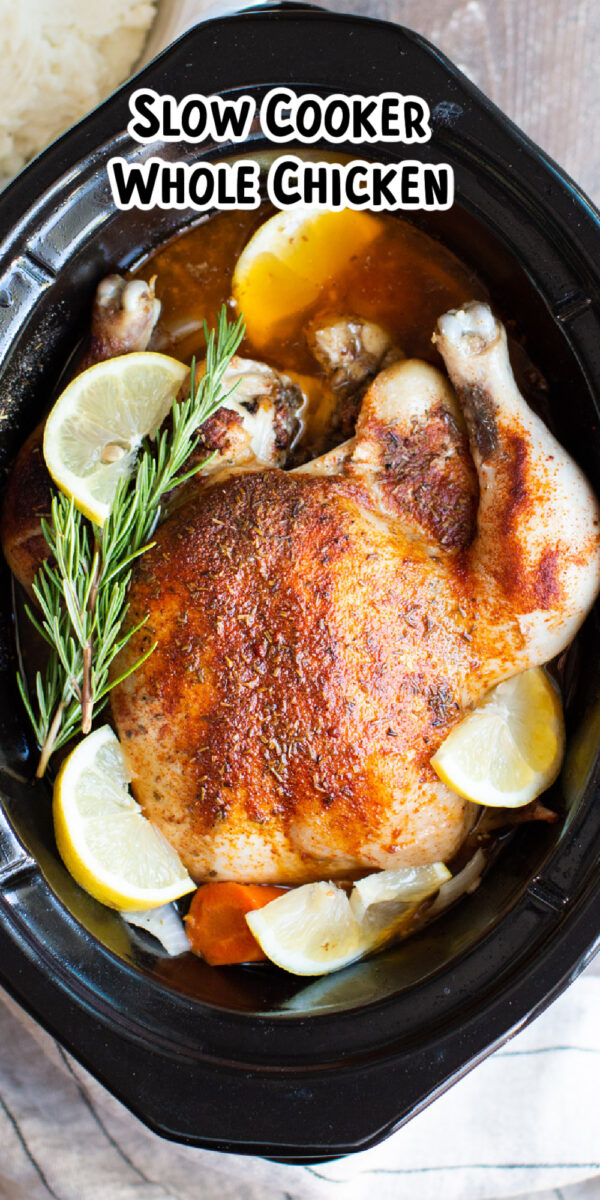 Slow Cooker Whole Chicken - The Magical Slow Cooker