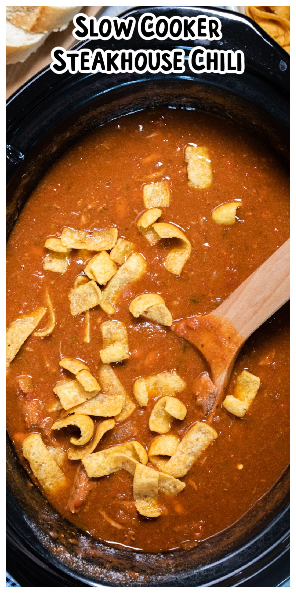 long image of steakhouse chili for pinterest