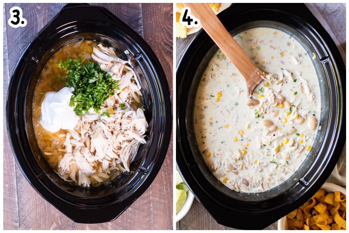 Crockpot Creamy White Chicken Chili