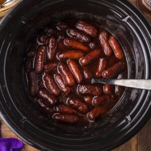grape jelly little smokies in crockpot