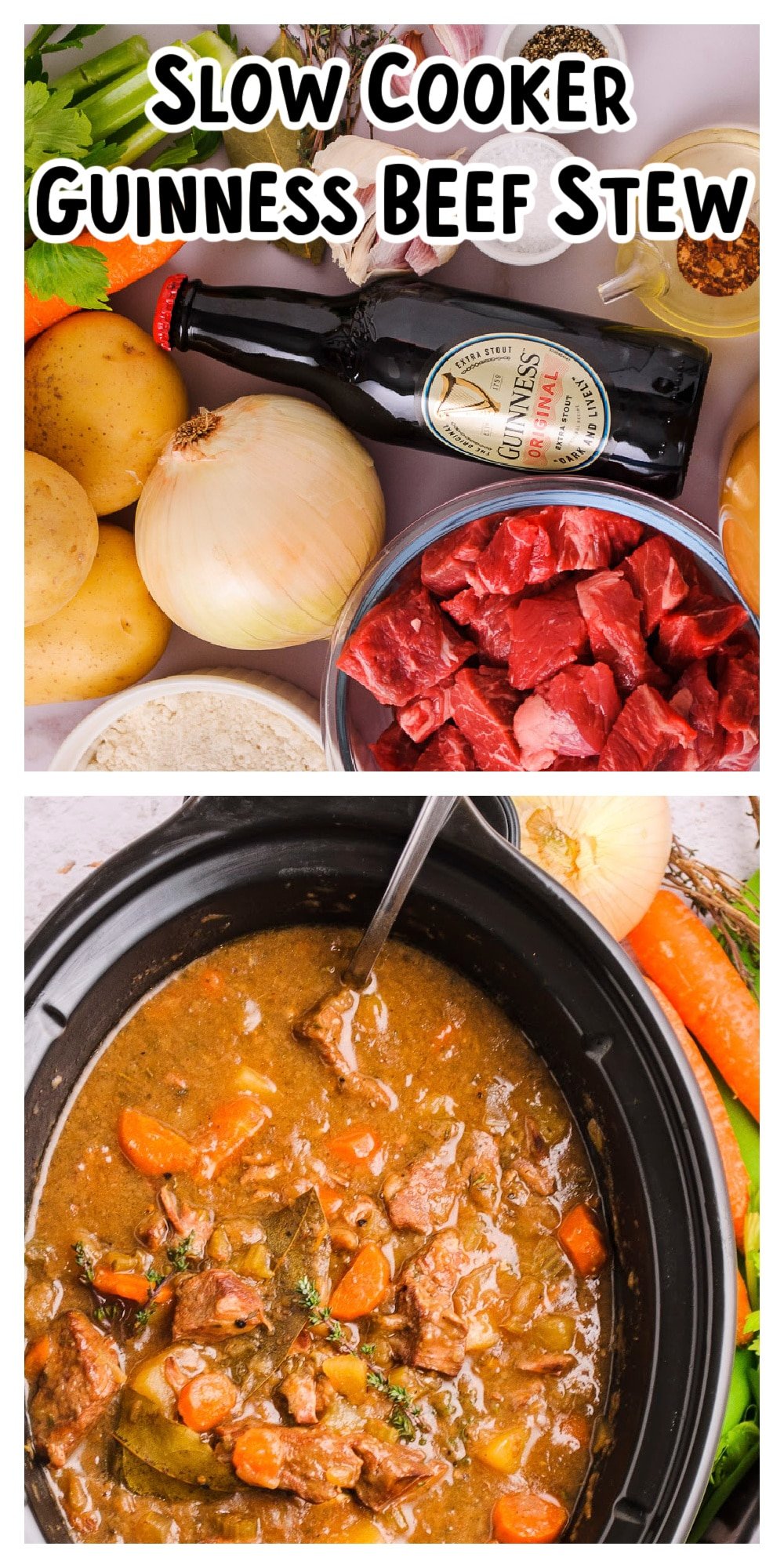 long images of guinness beef stew for pinterest