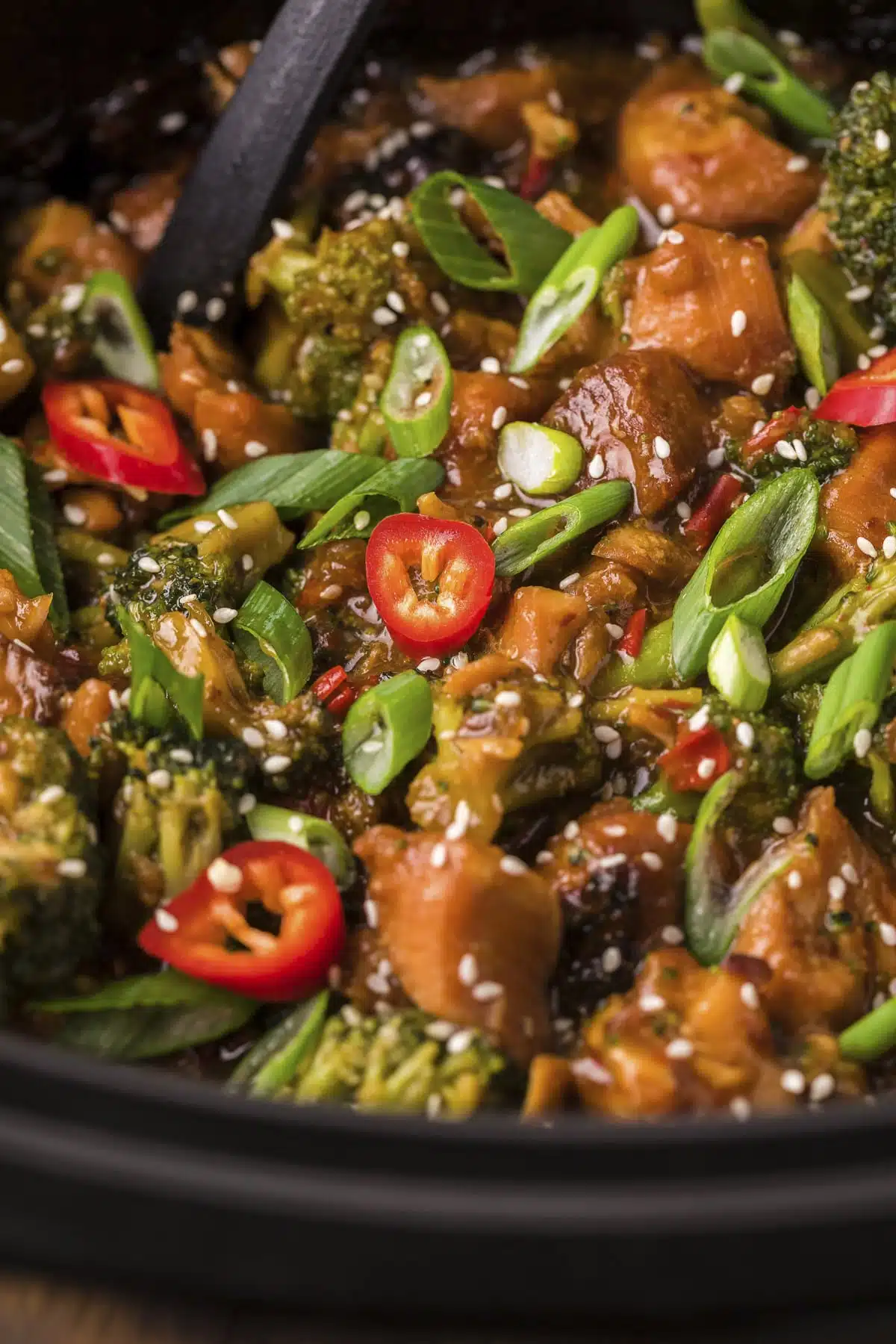 Slow Cooker Mongolian Chicken