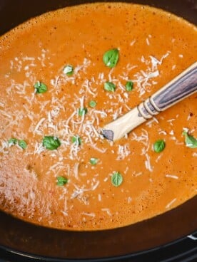 done cooking tomato soup