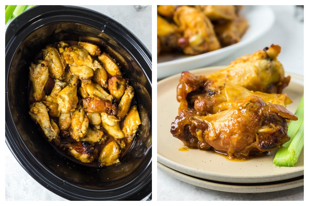 Slow Cooker Honey Mustard Wings The Magical Slow Cooker