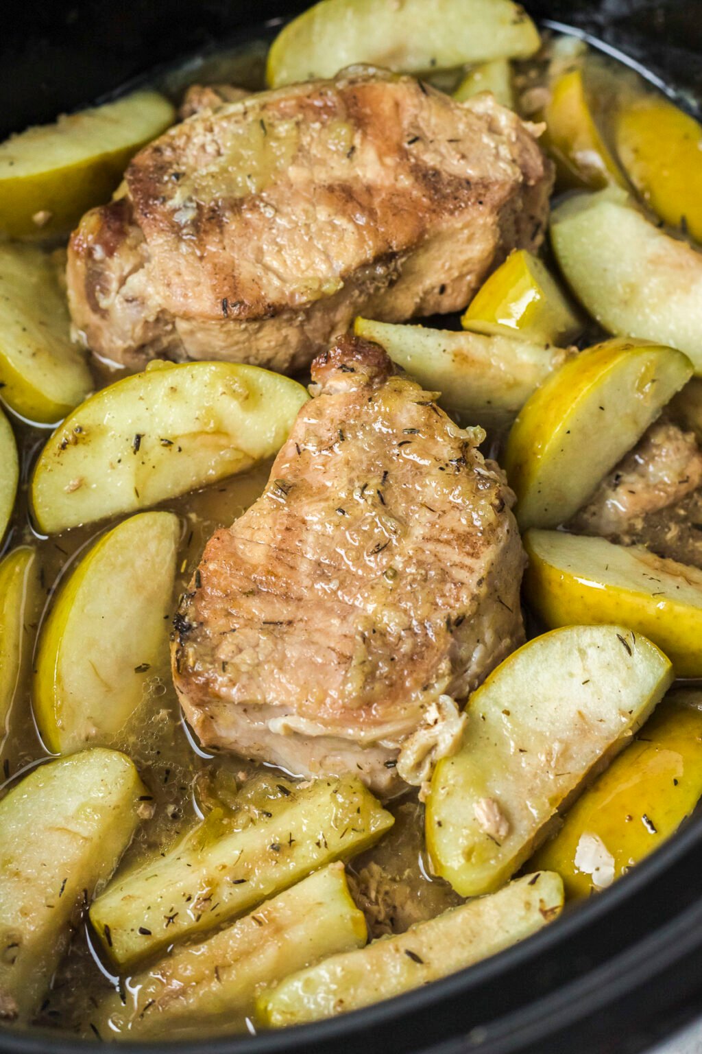 Slow Cooker Pork Chops and Apples The Magical Slow Cooker