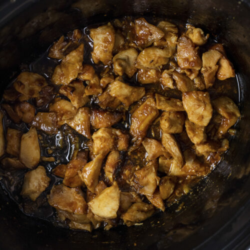 orange chicken in slow cooker