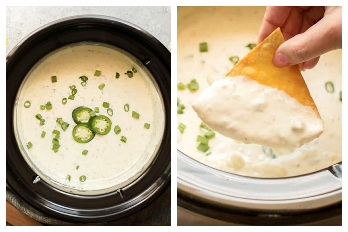 Slow Cooker Queso Verde The Magical Slow Cooker