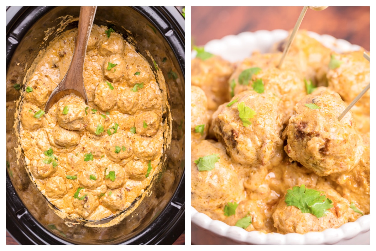 Slow Cooker Chipotle Chicken Meatballs The Magical Slow Cooker