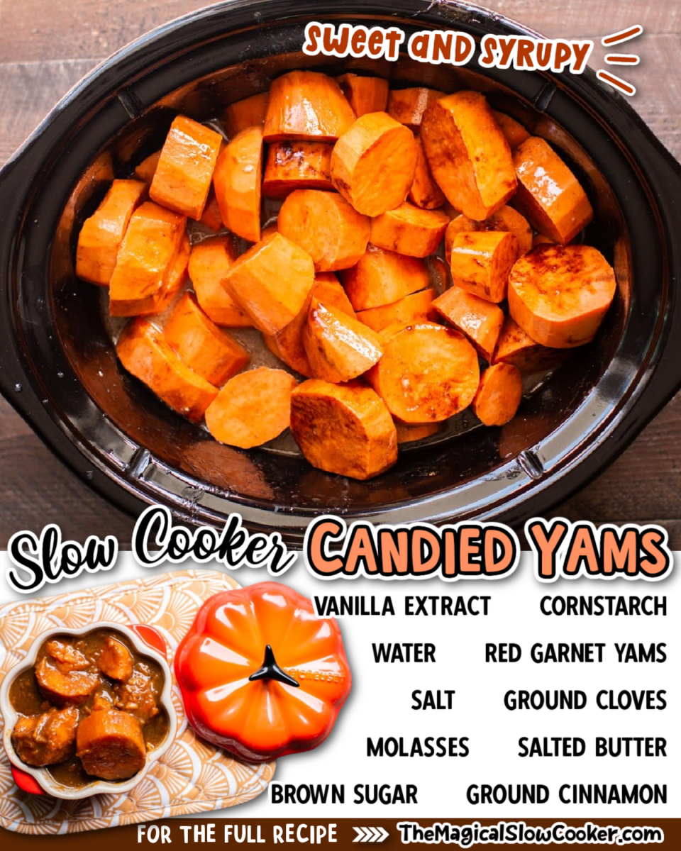 Crock Pot Candied Yams - The Country Cook