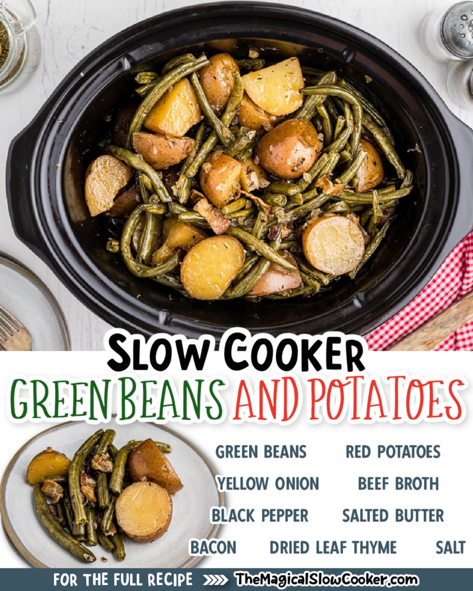 Slow Cooker Green Beans and Potatoes Recipe