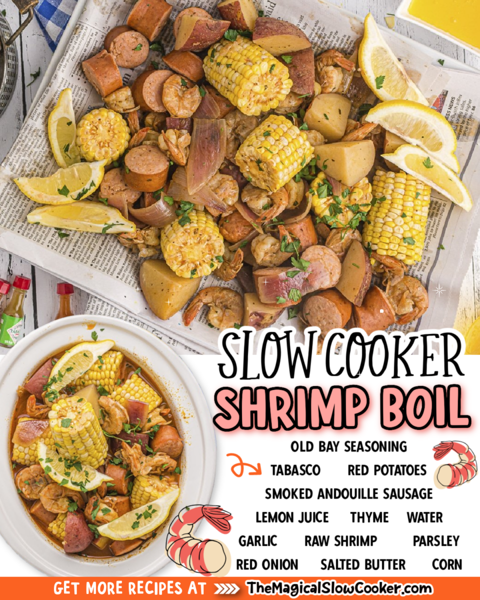 Slow Cooker Shrimp Boil - The Magical Slow Cooker