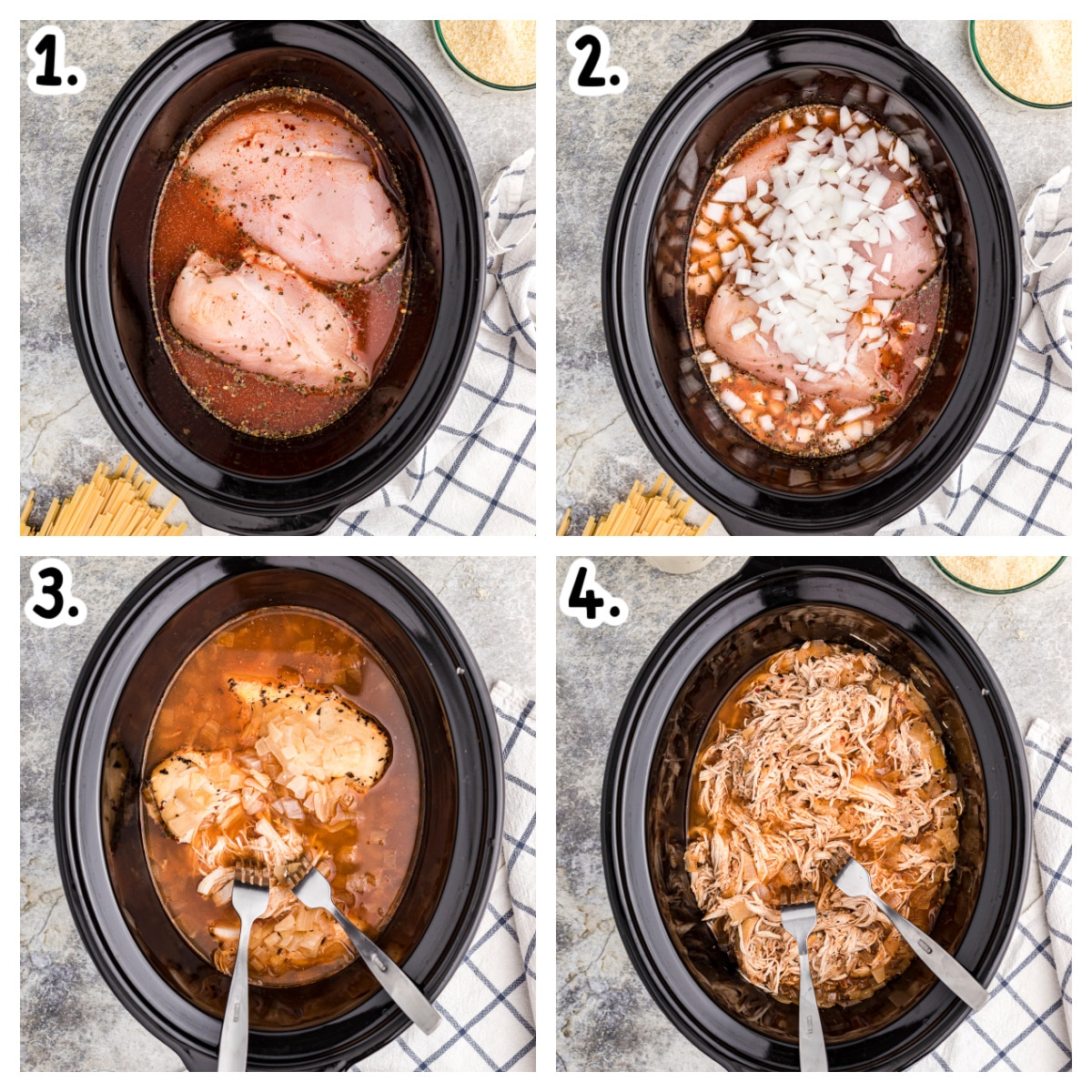 Slow Cooker Cajun Chicken Fettuccine Alfredo The Magical Slow Cooker