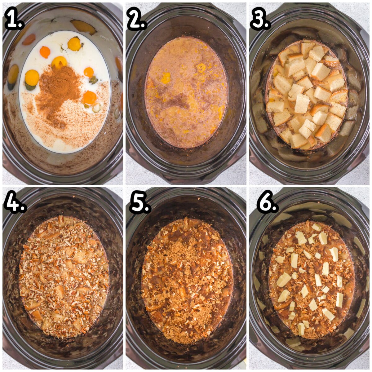 6 images about how to assemble french toast casserole in crockpot.