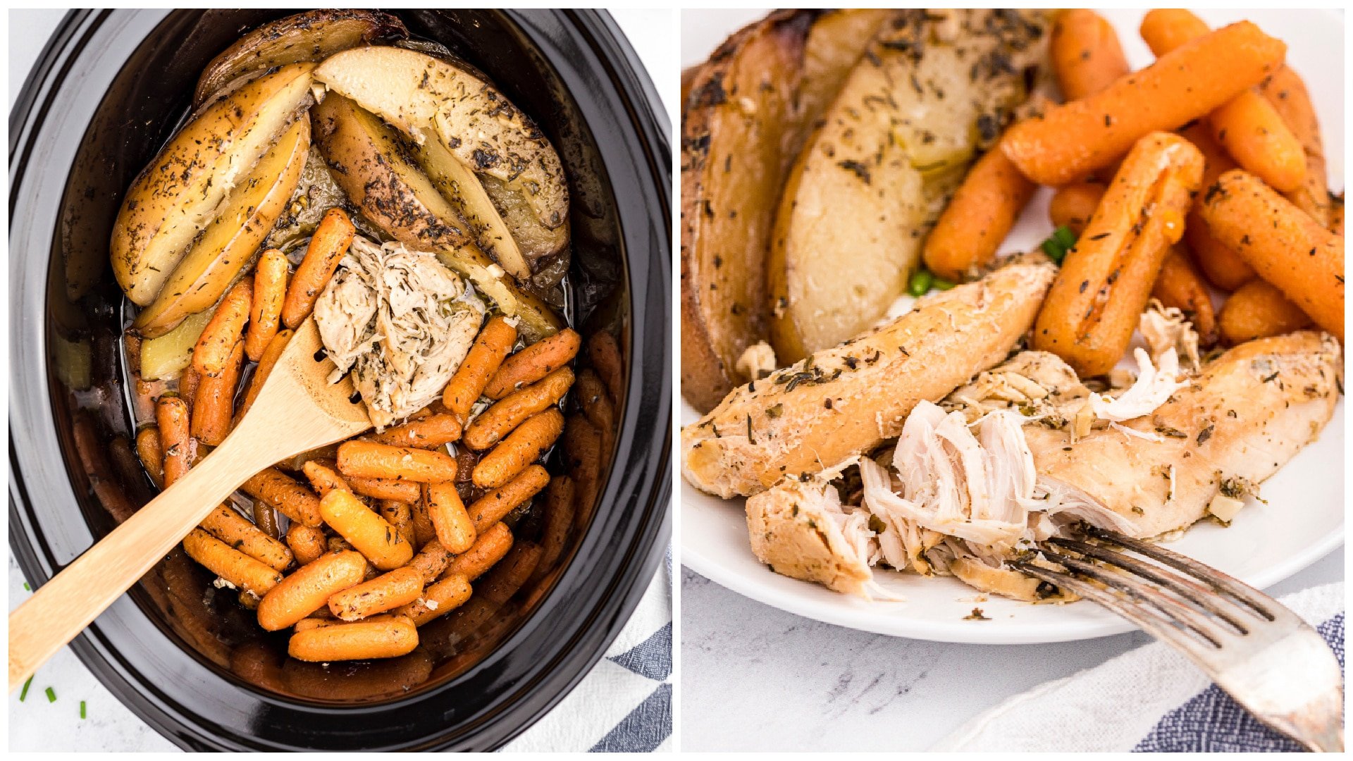 Slow Cooker Garlic Butter Chicken and Veggies The Magical Slow Cooker