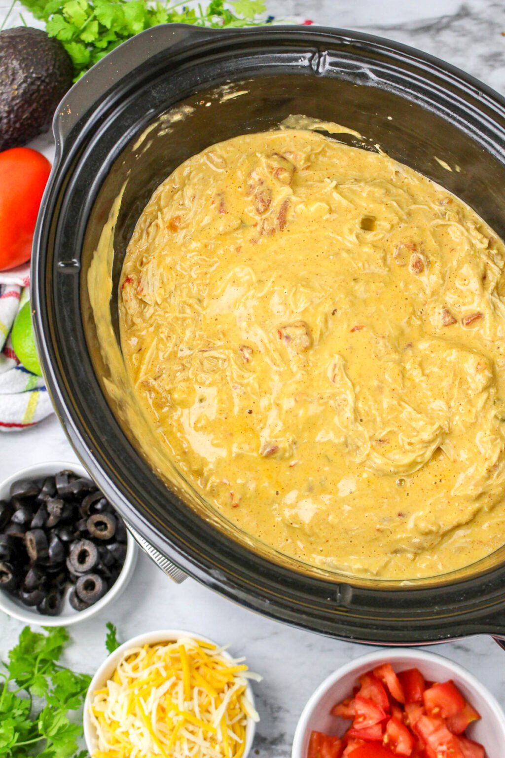 Slow Cooker Queso Chicken The Magical Slow Cooker