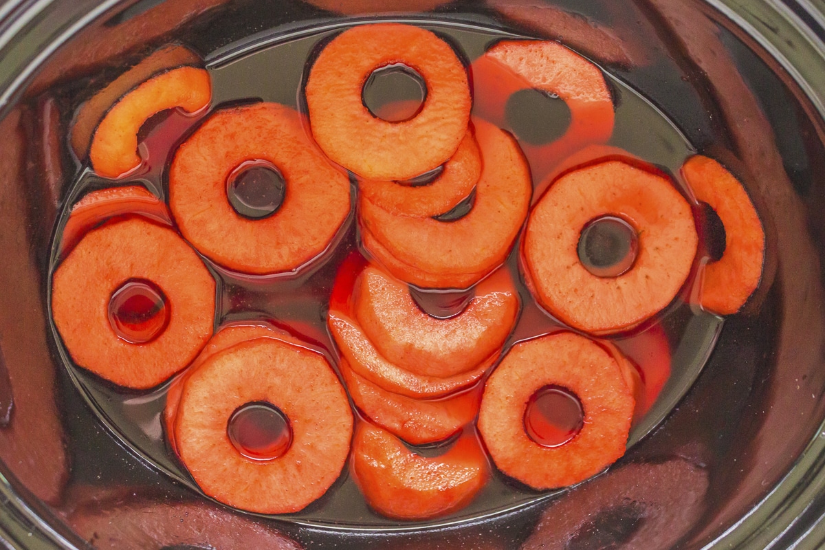 Slow Cooker Red Hot Apple Slices The Magical Slow Cooker