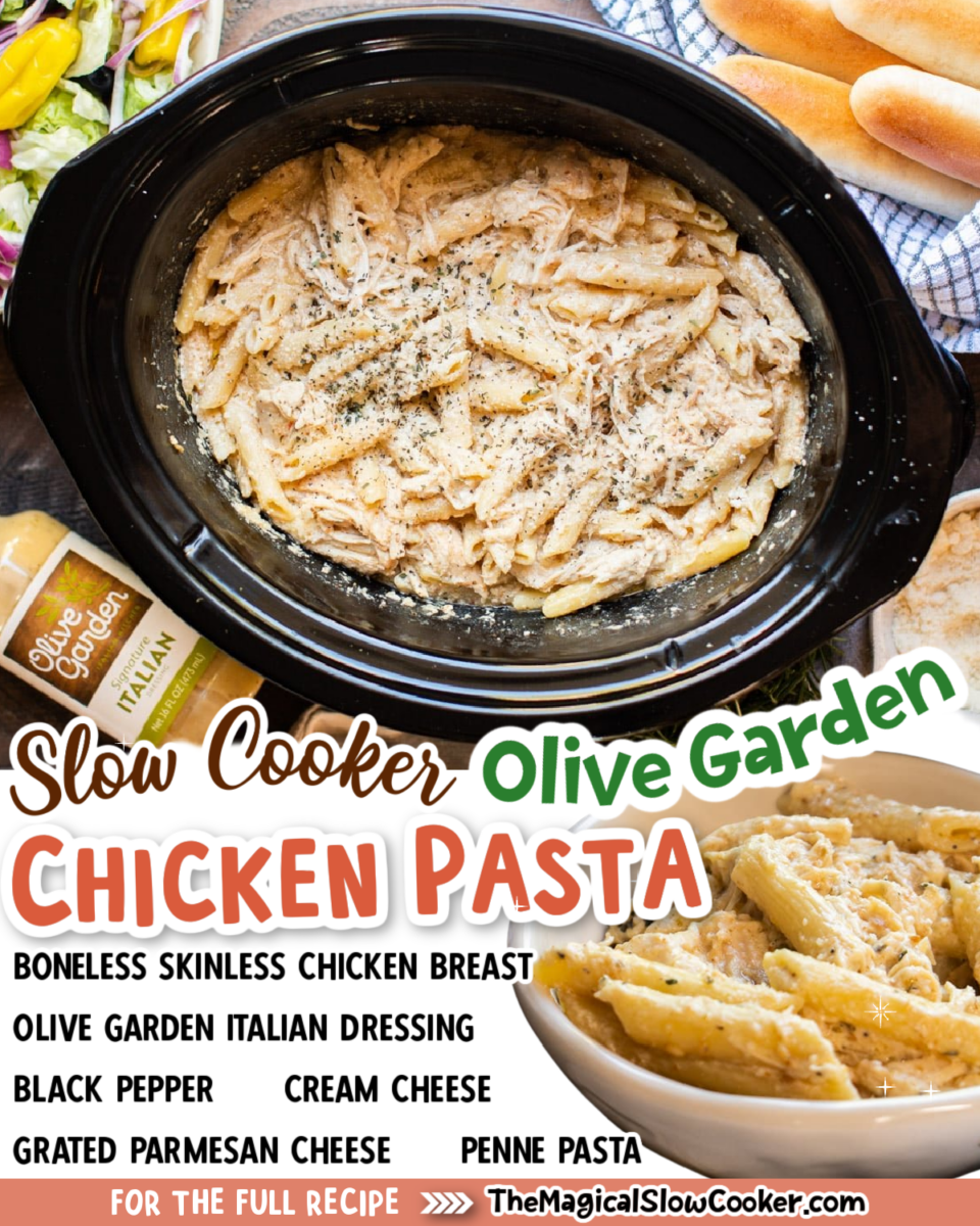 Olive Garden Crock Pot Chicken Pasta Recipe