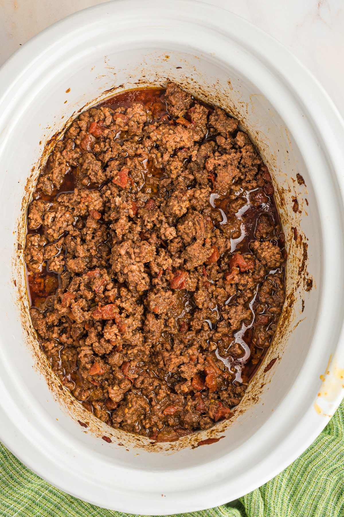 Easy Slow Cooker Taco Meat Recipe - Slow Cooker Gourmet